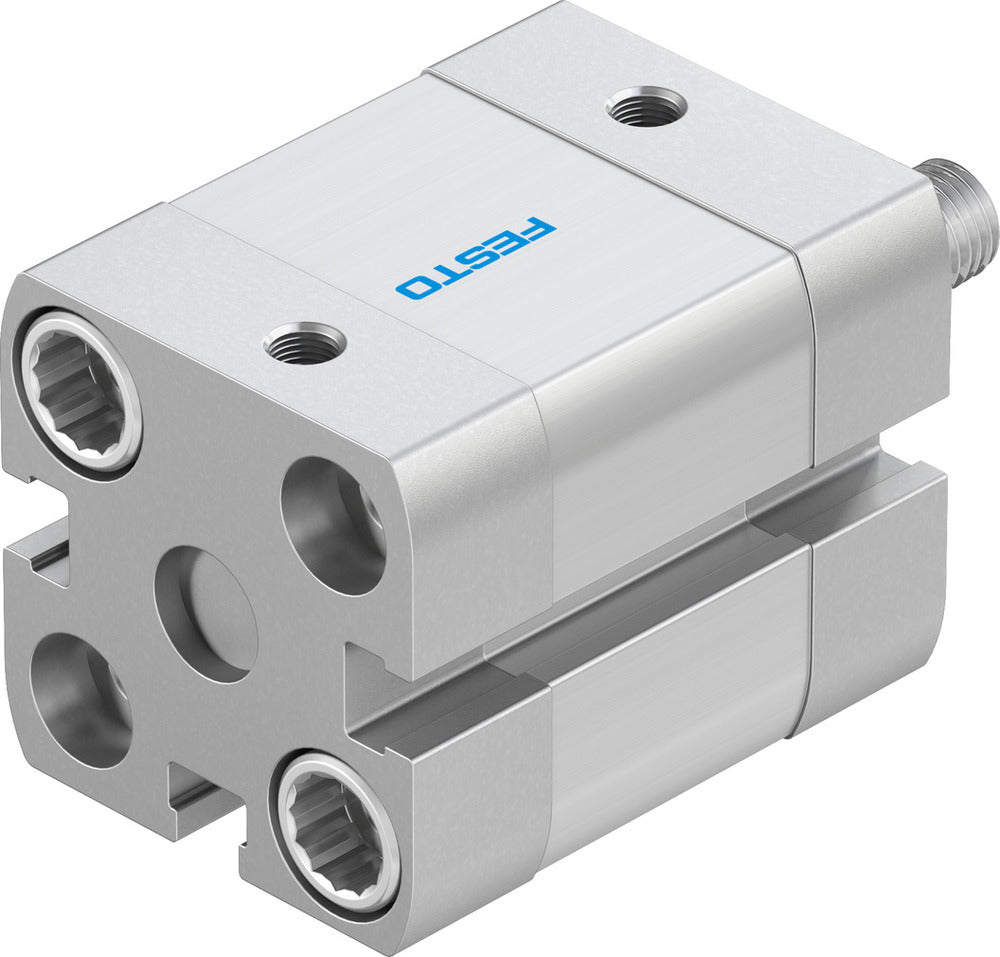 Festo Compact Cylinder 20mm Bore 10mm Stroke ISO 21287 Double Acting - 577166