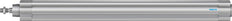 Festo Cylinder 32mm Bore 400mm Stroke ISO 15552 Double Acting - 1376477