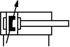 Festo Cylinder 100mm Bore 50mm Stroke ISO 15552 Double Acting - 1646803