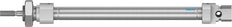Festo Cylinder 8mm Bore 80mm Stroke ISO 6432 Double Acting - 19181