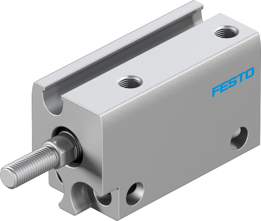 Festo Compact Cylinder 6mm Bore 10mm Stroke Double Acting - 8080595