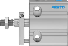 Festo Compact Cylinder 32mm Bore 5mm Stroke Single Acting - 4828499