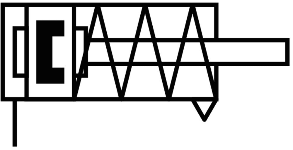 Festo Compact Cylinder 16mm Bore 10mm Stroke Single Acting - 157028