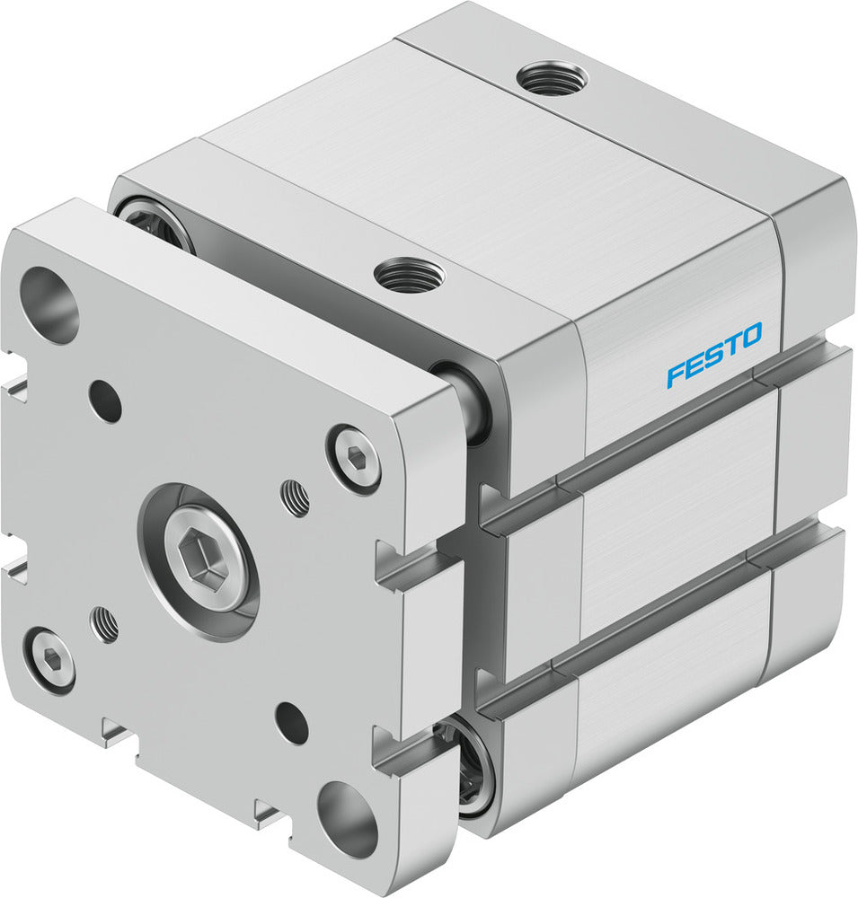 Festo Compact Cylinder 63mm Bore 20mm Stroke ISO 21287 Double Acting - 574051