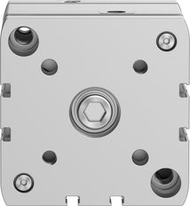 Festo Compact Cylinder 80mm Bore 15mm Stroke ISO 21287 Double Acting - 554278