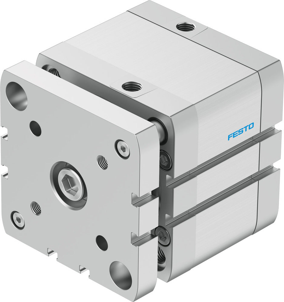 Festo Compact Cylinder 80mm Bore 25mm Stroke ISO 21287 Double Acting - 574061