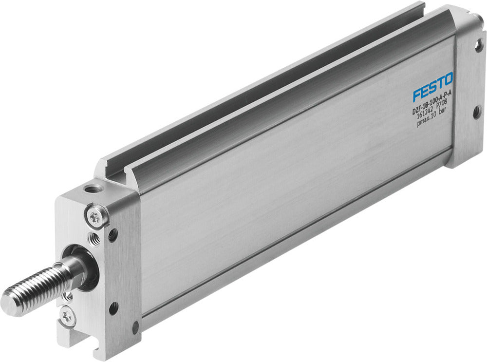 Festo Flat Cylinder 18mm Bore 125mm Stroke Double Acting - 161243