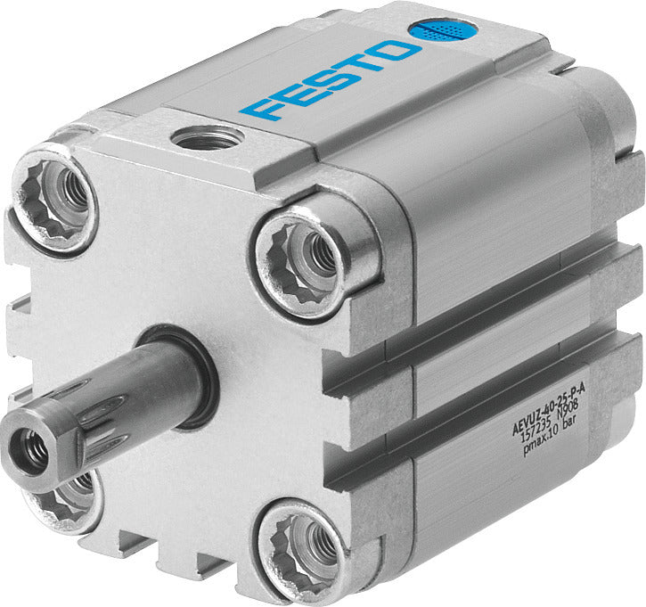 Festo Compact Cylinder 40mm Bore 5mm Stroke Single Acting - 157231