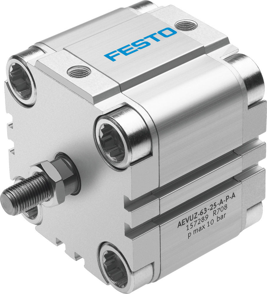 Festo Compact Cylinder 50mm Bore 20mm Stroke Single Acting - 157284