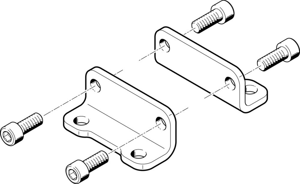 Festo Foot Mounting Size 80 ISO 21287 - 537249
