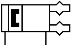 Festo Three-Point Gripper 3.9mm Stroke - Size 32 Double Acting - 1259493