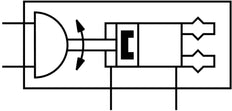 Festo Swivel/Gripper Unit 7mm Stroke - Size 20 Double Acting - 1187961