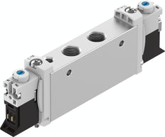 Festo 2x3/2 NO Monostable Air Solenoid Valve G1/8 480 - 500l/min - 574369