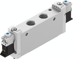 Festo 2x3/2 NO Monostable Air Solenoid Valve G1/4 970l/min - 574423