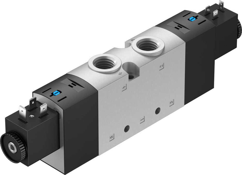 Festo 2x3/2 NC Monostable Air Solenoid Valve G3/8 1600l/min - 8036704