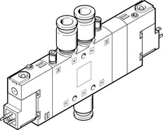 Festo 5/3 NC Air Solenoid Valve QS-8 850l/min - 170254
