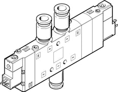 Festo 5/3 NC Air Solenoid Valve QS-10 1250l/min - 170271