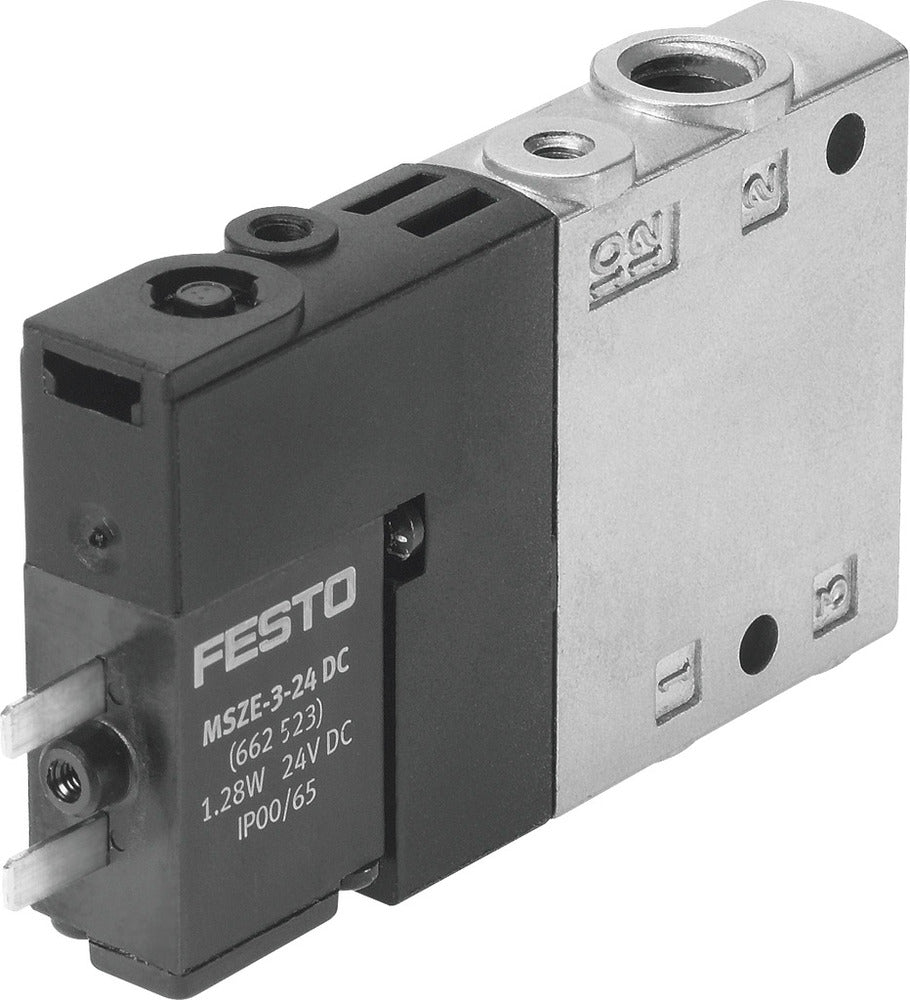 Festo 3/2 NC Monostable Air Solenoid Valve M7 400l/min - 196915