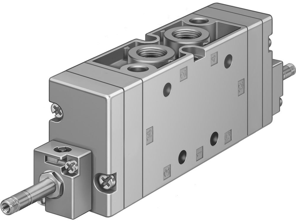 Festo 5/3 NC Air Solenoid Valve G3/8 2200l/min - 535938