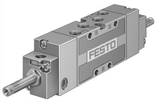 Festo 5/3 Exhausted Air Solenoid Valve G1/8 1000l/min - 535945