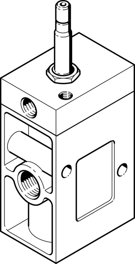 Festo 3/2 NC Monostable Air Solenoid Valve G1/2 3700l/min - 7983