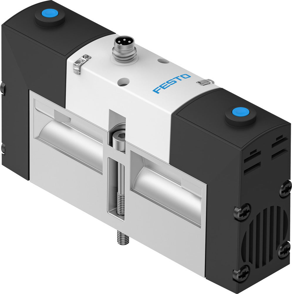 Festo 2x3/2 NO/NC Monostable Air Solenoid Valve Size 26mm ISO 15407-1 900l/min - 534524
