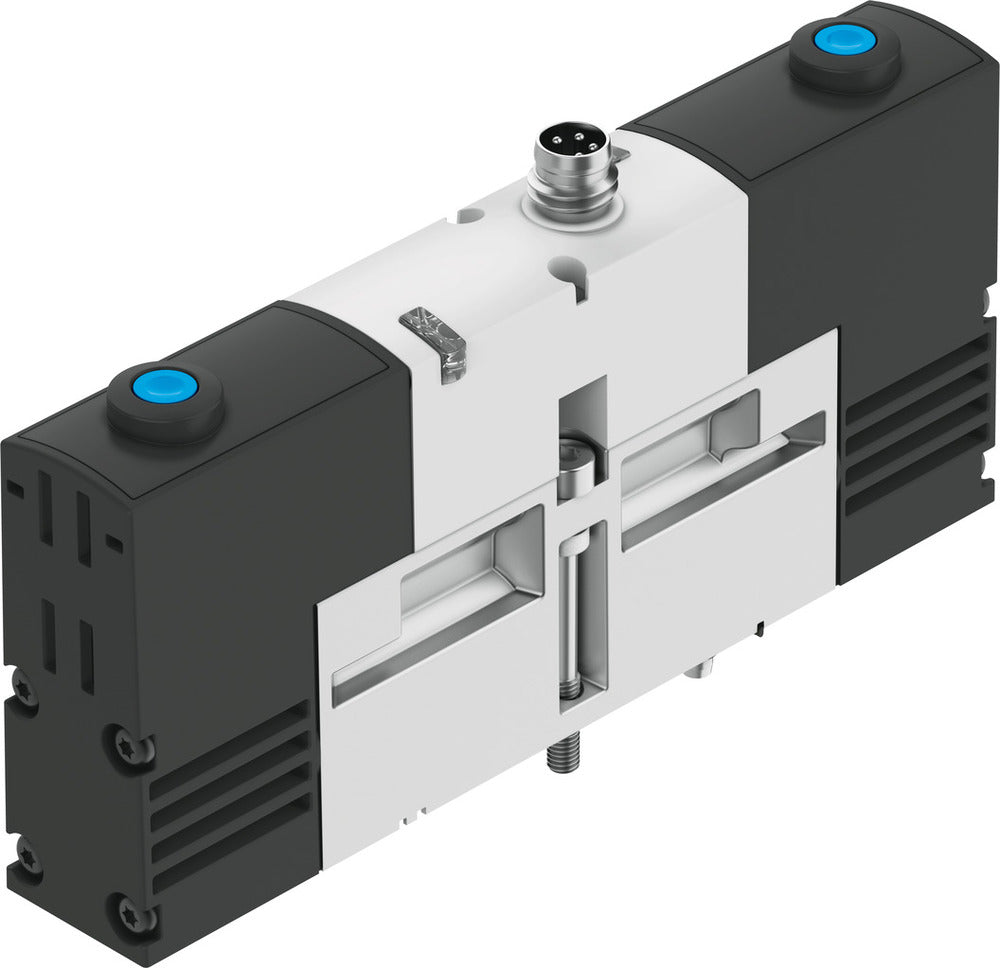 Festo 5/3 Pressurized Air Solenoid Valve Size 18mm ISO 15407-1 Size 02 VDMA 24563 450l/min - 534790
