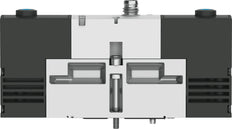 Festo 2x3/2 NO/NC Monostable Air Solenoid Valve Size 18mm ISO 15407-1 Size 02 VDMA 24563 400l/min - 534783