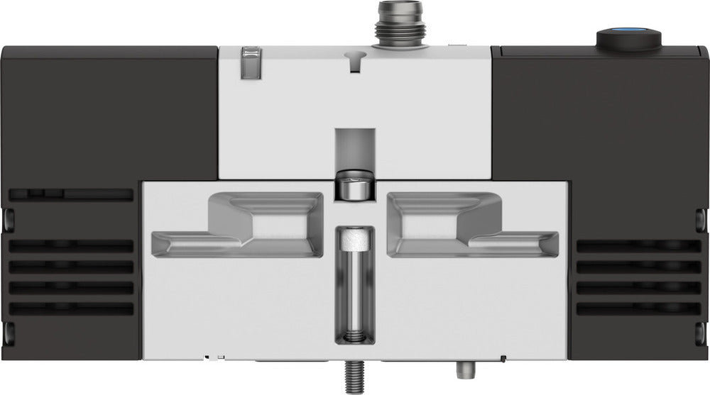 Festo 5/2 Monostable Air Solenoid Valve Size 18mm ISO 15407-1 Size 02 VDMA 24563 550l/min - 534774