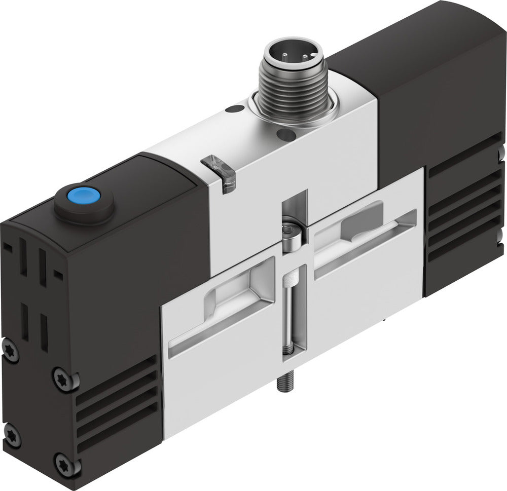 Festo 5/2 Monostable Air Solenoid Valve Size 18mm ISO 15407-1 Size 02 VDMA 24563 550l/min - 546778