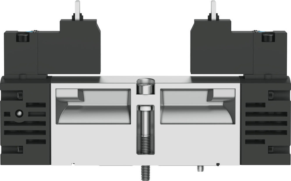 Festo 5/3 Exhausted Air Solenoid Valve Size 26mm ISO 15407-1 1000l/min - 547104