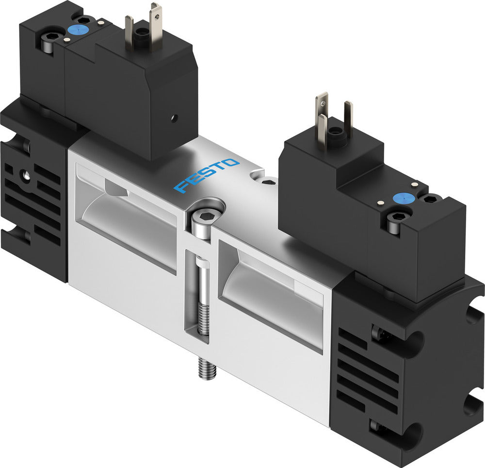Festo 2x3/2 NO/NC Monostable Air Solenoid Valve Size 26mm ISO 15407-1 900l/min - 547212