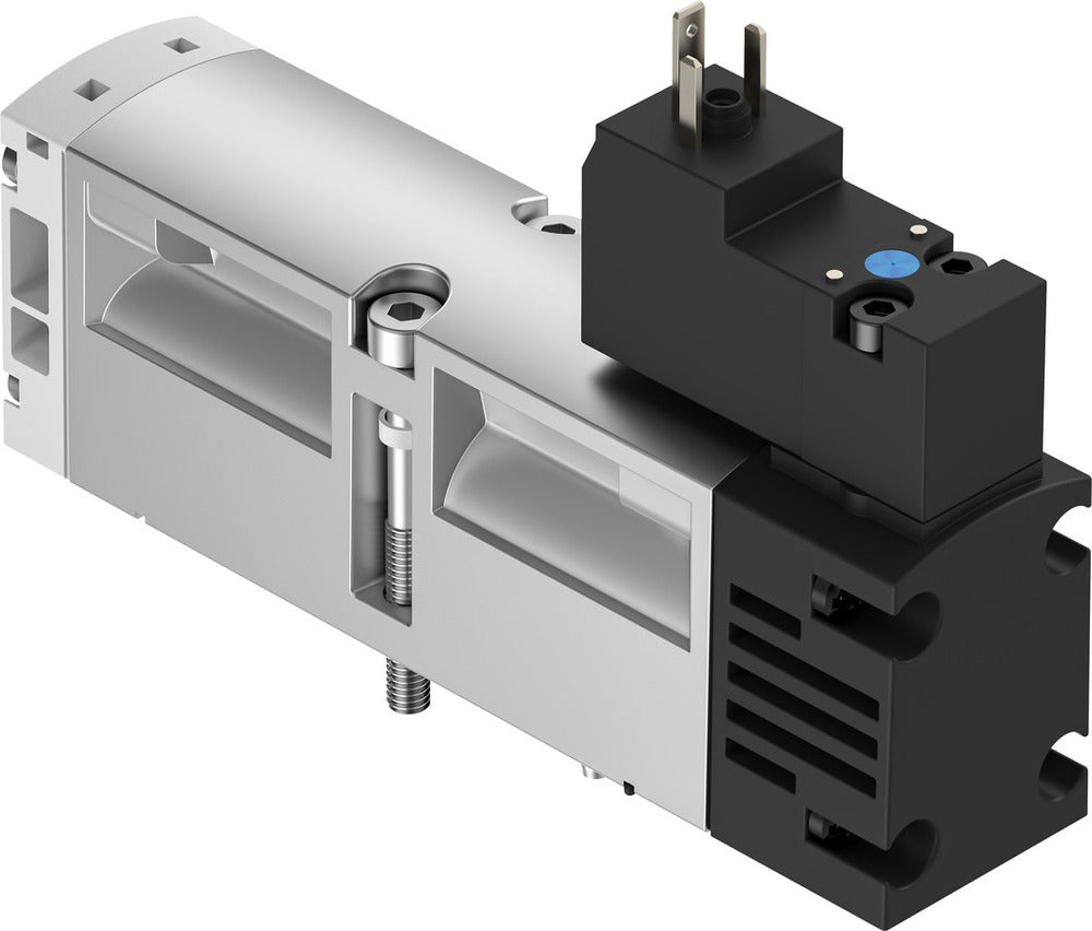 Festo 5/2 Monostable Air Solenoid Valve Size 26mm ISO 15407-1 1100l/min - 547238