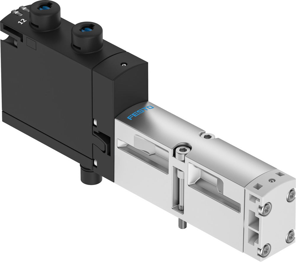 Festo 2x3/2 NC Monostable Air Solenoid Valve Size 18mm ISO 15407-2 400l/min - 8033445