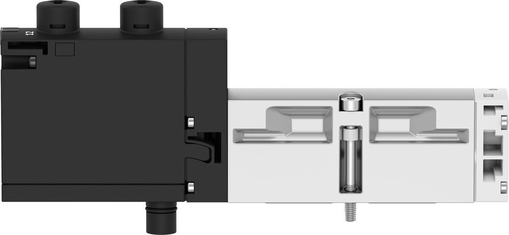 Festo 2x2/2 NC Monostable Air Solenoid Valve Size 18mm ISO 15407-2 500l/min - 8033476