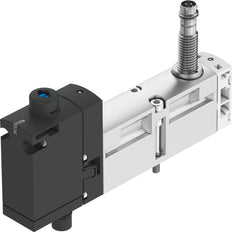 Festo 5/2 Monostable Air Solenoid Valve Size 18mm ISO 15407-2 550l/min - 8033461