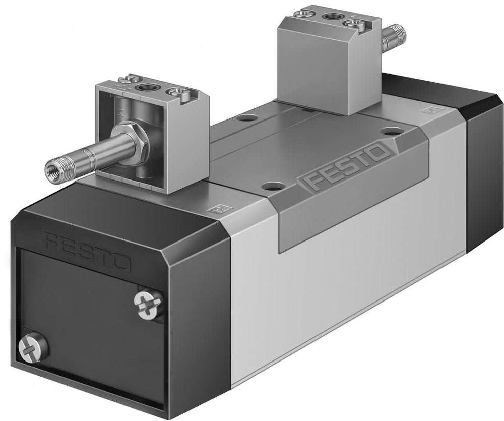 Festo 5/3 Pressurized Air Solenoid Valve Size 3 ISO 5599-1 4000l/min - 535983