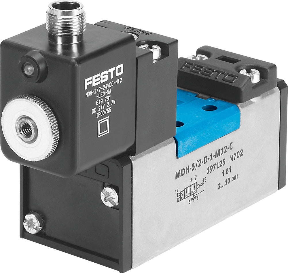 Festo 5/2 Monostable Air Solenoid Valve Size 2 ISO 5599-1 2300l/min - 540813