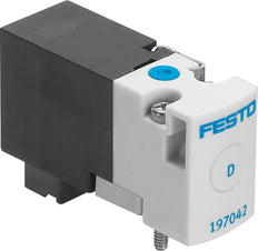 Festo 3/2 NC Monostable Air Solenoid Valve Sub-base 10l/min 0 - 8bar/0 - 116psi - 197008