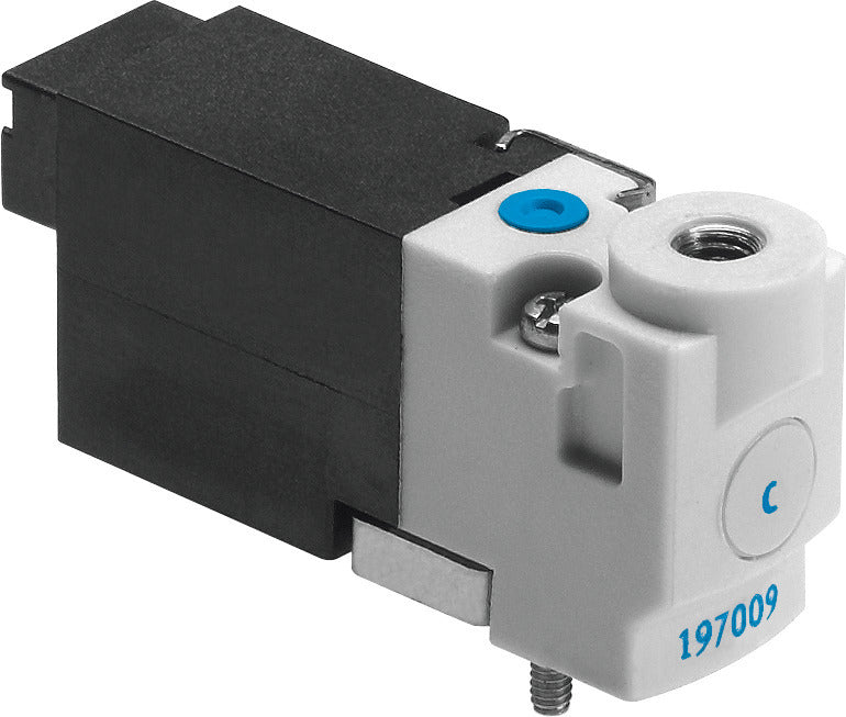 Festo 3/2 NC Monostable Air Solenoid Valve Sub-base 10l/min 0 - 8bar/0 - 116psi - 197011