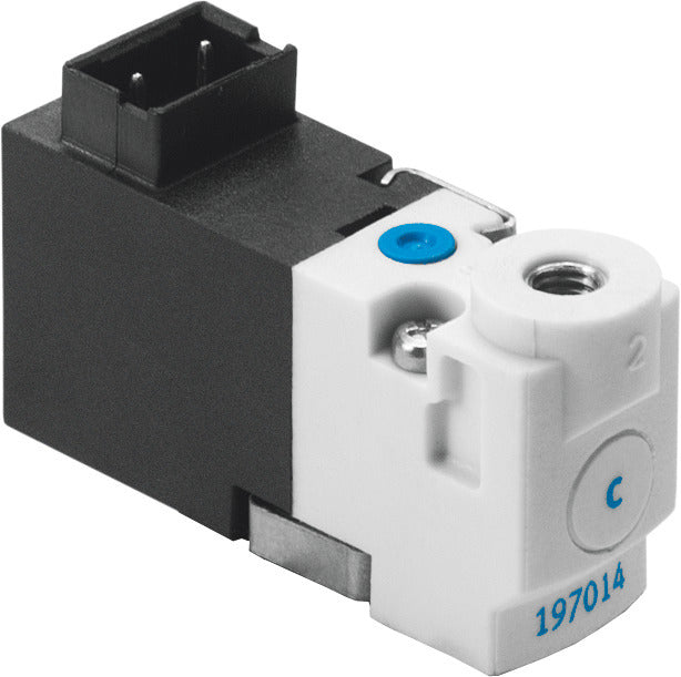 Festo 3/2 NC Monostable Air Solenoid Valve Sub-base 10l/min 0 - 8bar/0 - 116psi - 197013