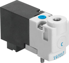 Festo 3/2 NC Monostable Air Solenoid Valve Sub-base 10l/min 0 - 8bar/0 - 116psi - 197017