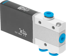 Festo 3/2 NC Monostable Air Solenoid Valve QS-4 100l/min -0.9 - 8bar/-13 - 116psi - 196134