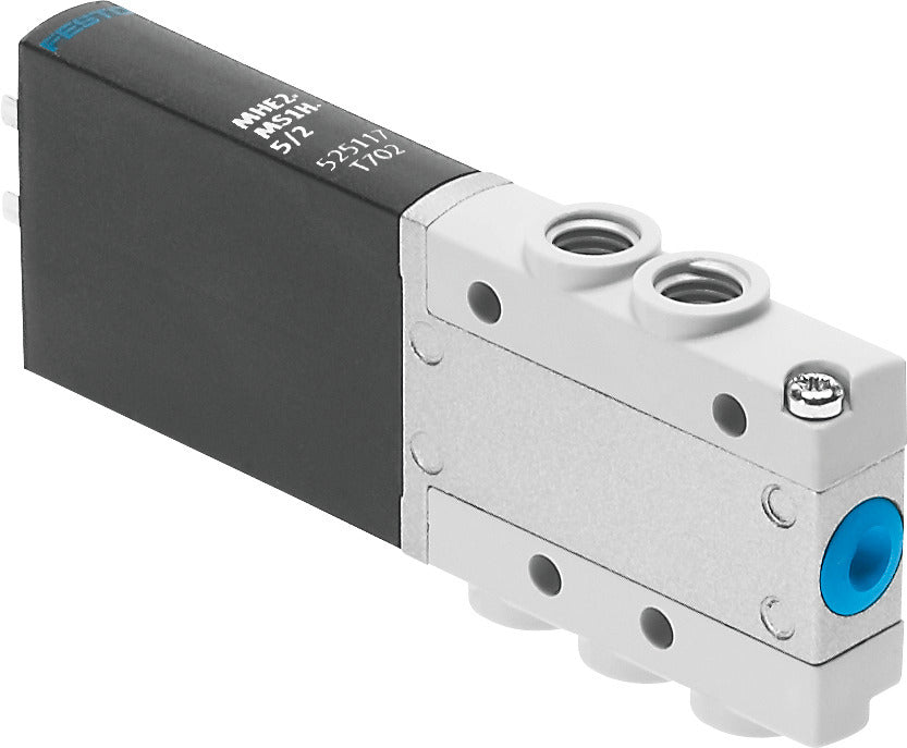 Festo 5/2 Monostable Air Solenoid Valve M7 90l/min -0.9 - 8bar/-13 - 116psi - 525113