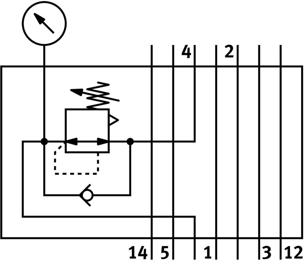 Festo Regulator Plate - 543528