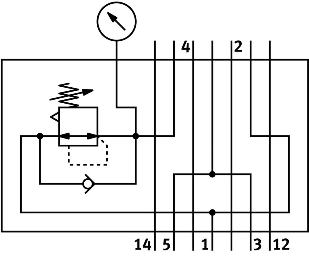 Festo Regulator Plate - 555770
