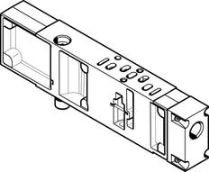 Festo Vertical Pressure Supply Plate - 540173