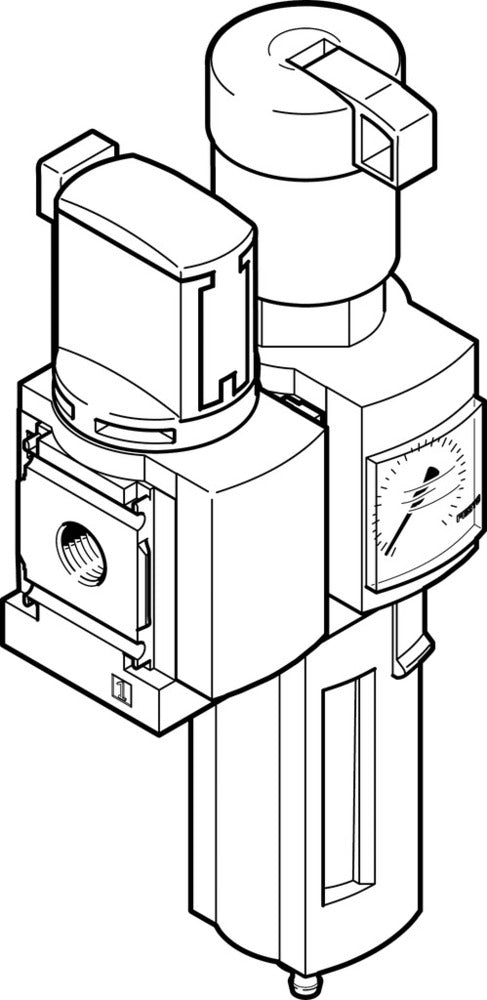 Festo Air Preparation Unit G1/4'' 0.5-7bar 1150l/min 40µm - 8042668