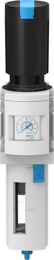 Festo Compressed Air Filter Regulator G1/2'' 0.3-7bar 5600l/min 5µm - 529177
