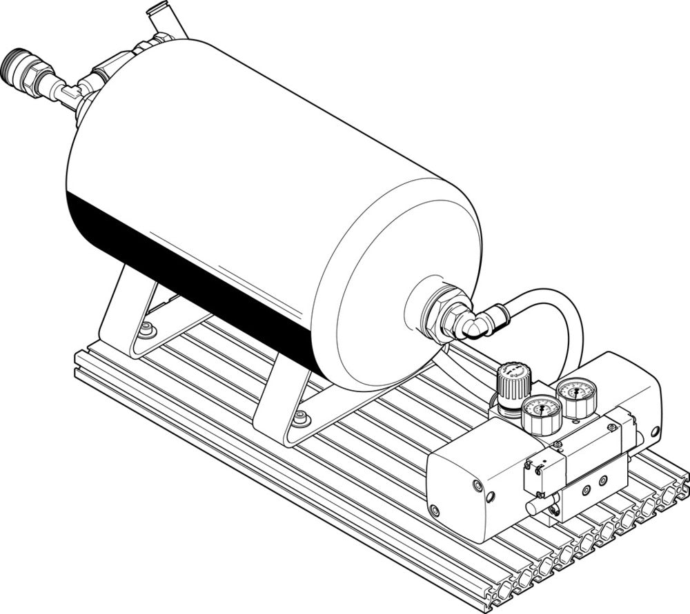 Festo Pressure Booster QS-10 Inlet 2-8/Outlet 4.5-16bar - 552931